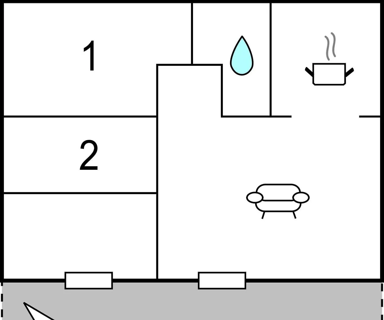 Nice Apartment In Arrach With Wifi 0*,  Germany
